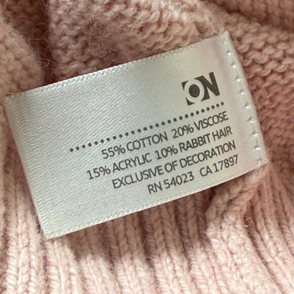 Y2k Pink Argyle Cardigan Sweater Coquette Dolly Dollette Light Academia Preppy M - Picture 5 of 7